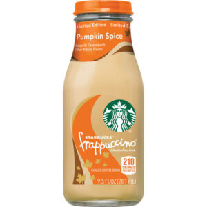 Starbucks Pumpkin Spice  9.5oz glass bottle
