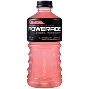 Powerade Strawberry Lemon Sports Drink 32 oz