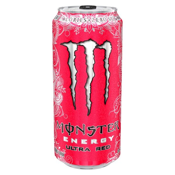 Monster Ultra Red 16oz can