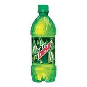 Mountain Dew 1 liter bottle