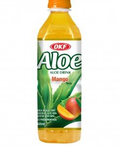 OKF Aloe Drink Mango 16.9oz bottle
