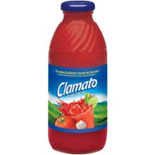 Clamato 16oz glass bottle