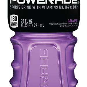 Powerade Grape Sports Drink 20 Oz