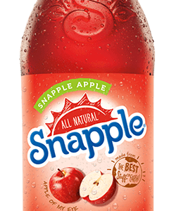 Snapple Apple 16oz glass bottle