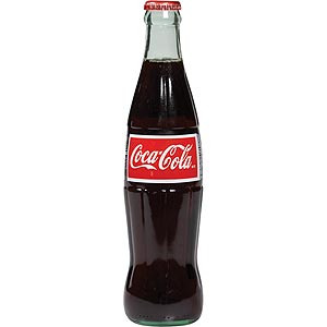 Coke 12oz glass bottle